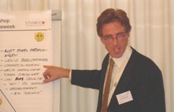 Siem Eikelenboom presenteert resultaten werkgroep